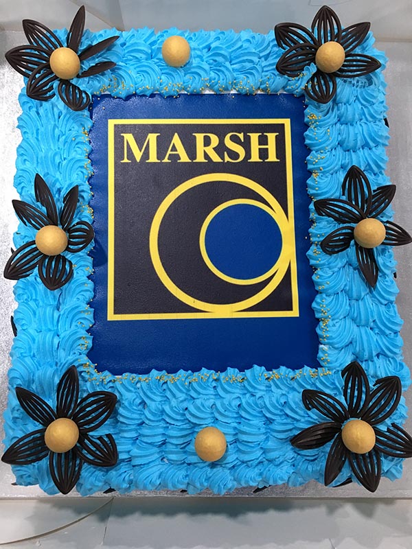Marsh Christmas cake