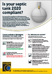 Septic tank compliance leaflet