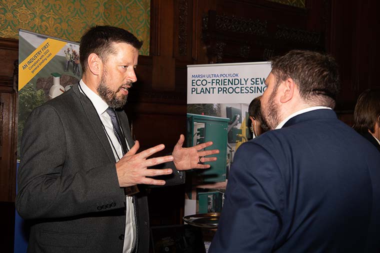 Marsh Industries' Michael Harrison at the BMF Parliamentary Reception, October 2021